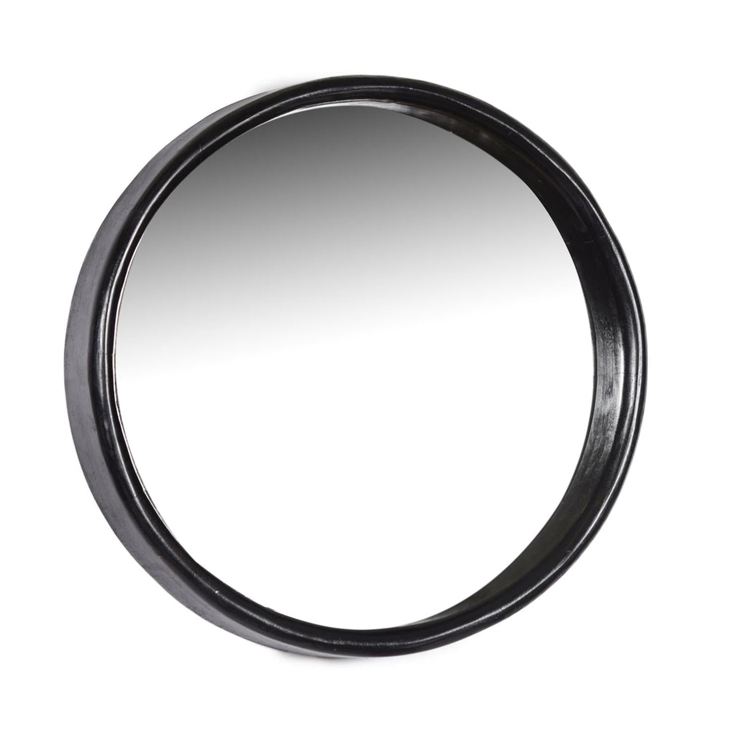 Wandspiegel Demy Ø80cm - Schwarz-Wandspiegel-Livingfurn-le canapé