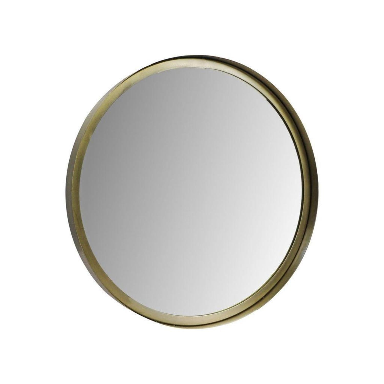 Wandspiegel Fletcher Ø40cm - Gold-Wandspiegel-HSM Collection-le canapé