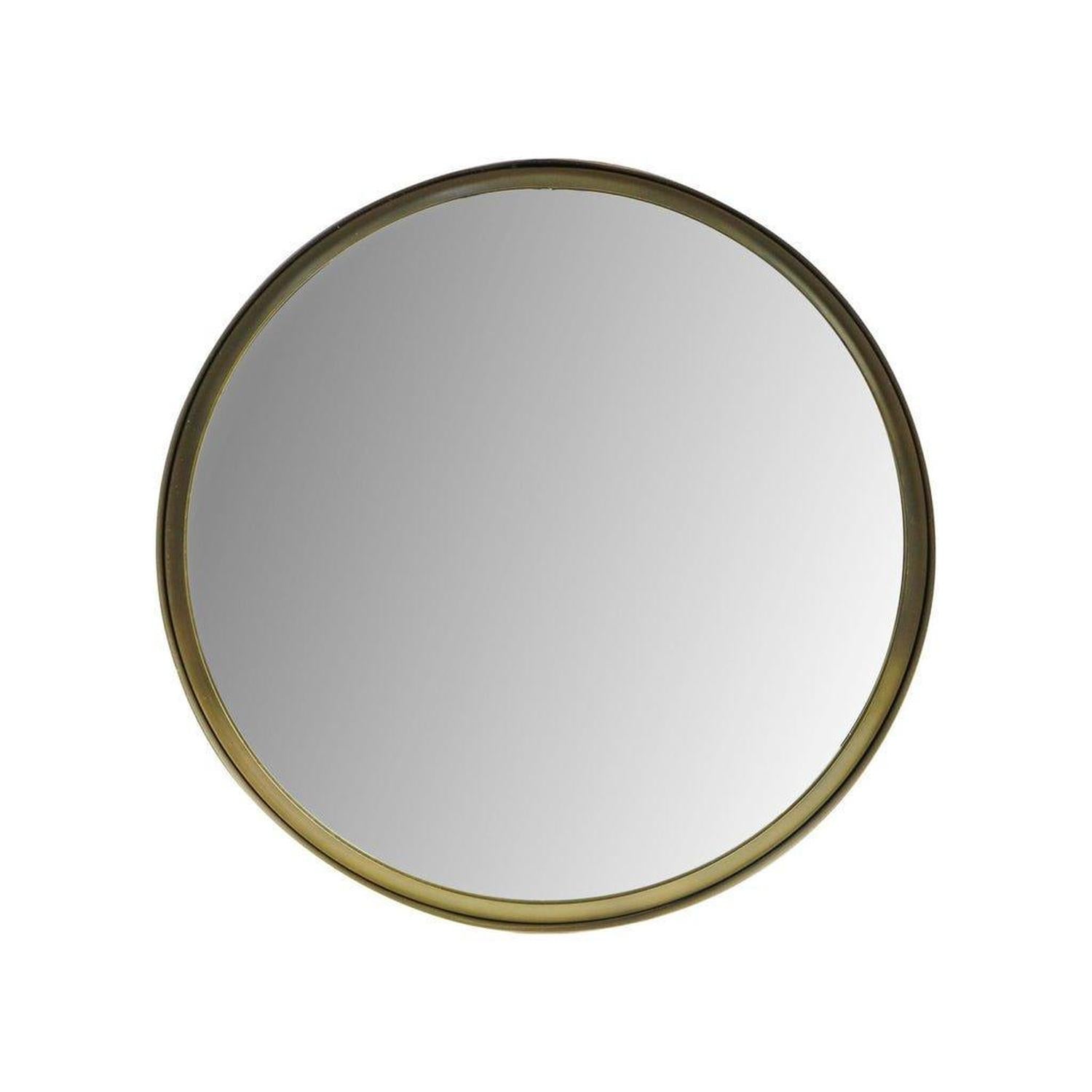 Wandspiegel Fletcher Ø50cm - Gold-Dekospiegel-HSM Collection-le canapé