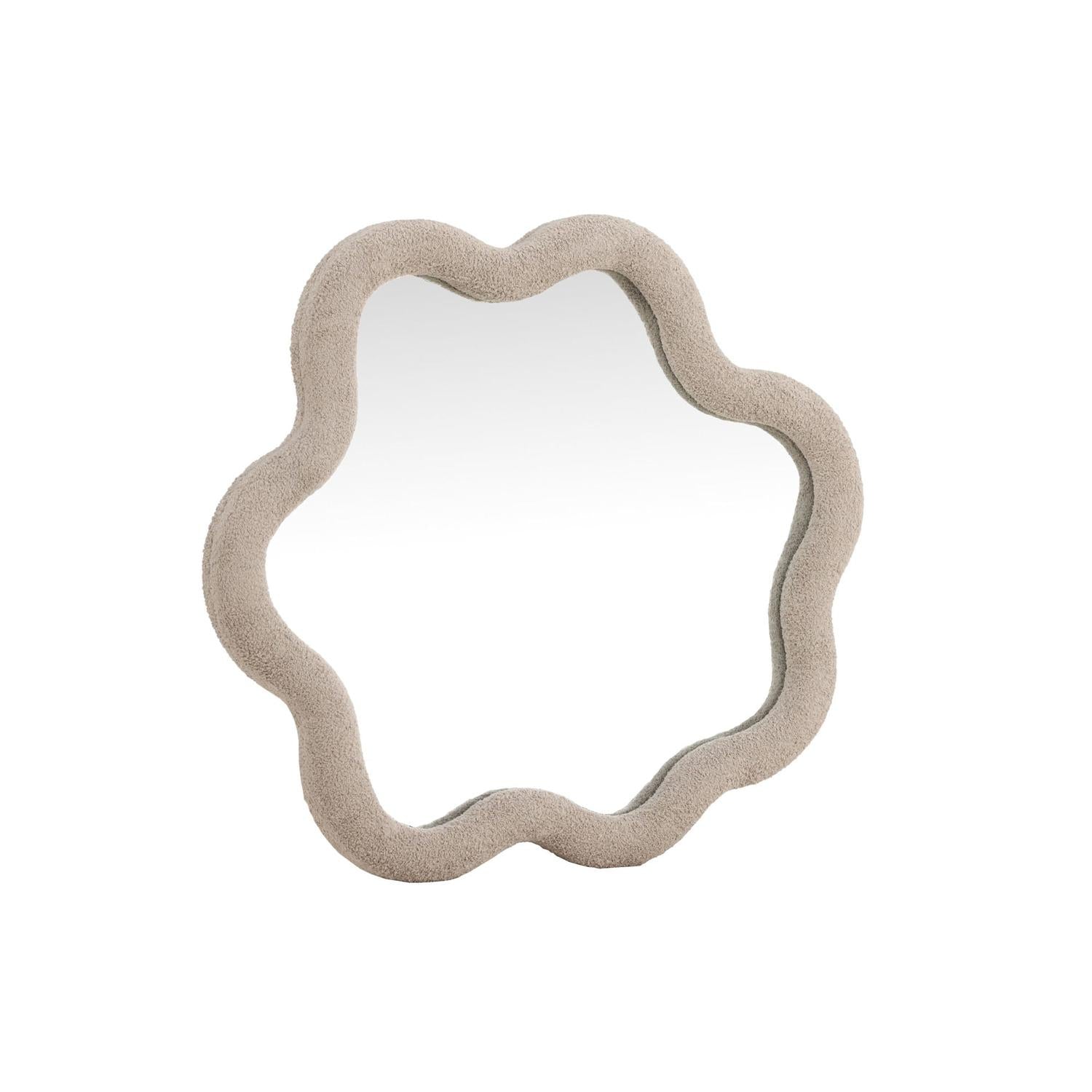 Wandspiegel Kungsbacka 70x70cm - Beige-Wandspiegel-Venture Home-le canapé