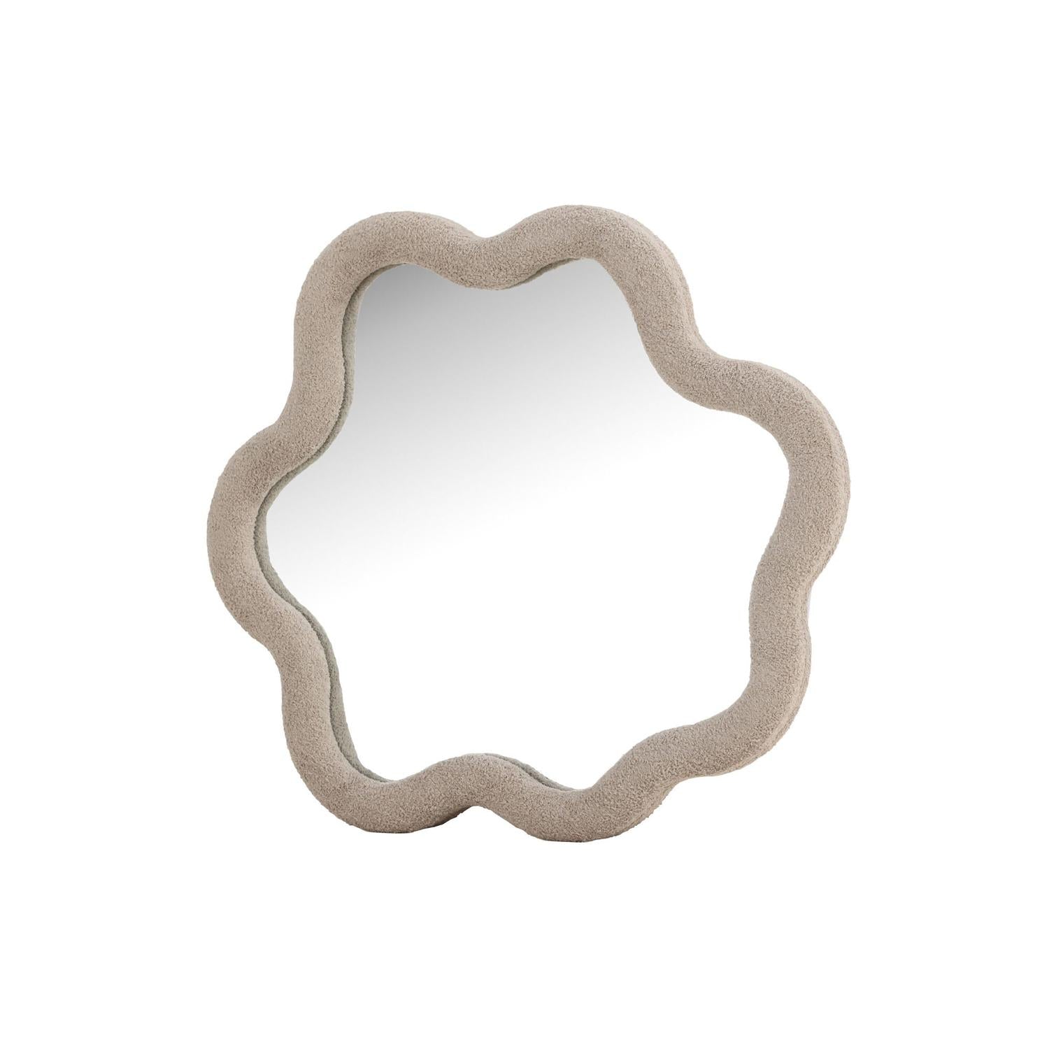 Wandspiegel Kungsbacka 70x70cm - Beige-Wandspiegel-Venture Home-le canapé