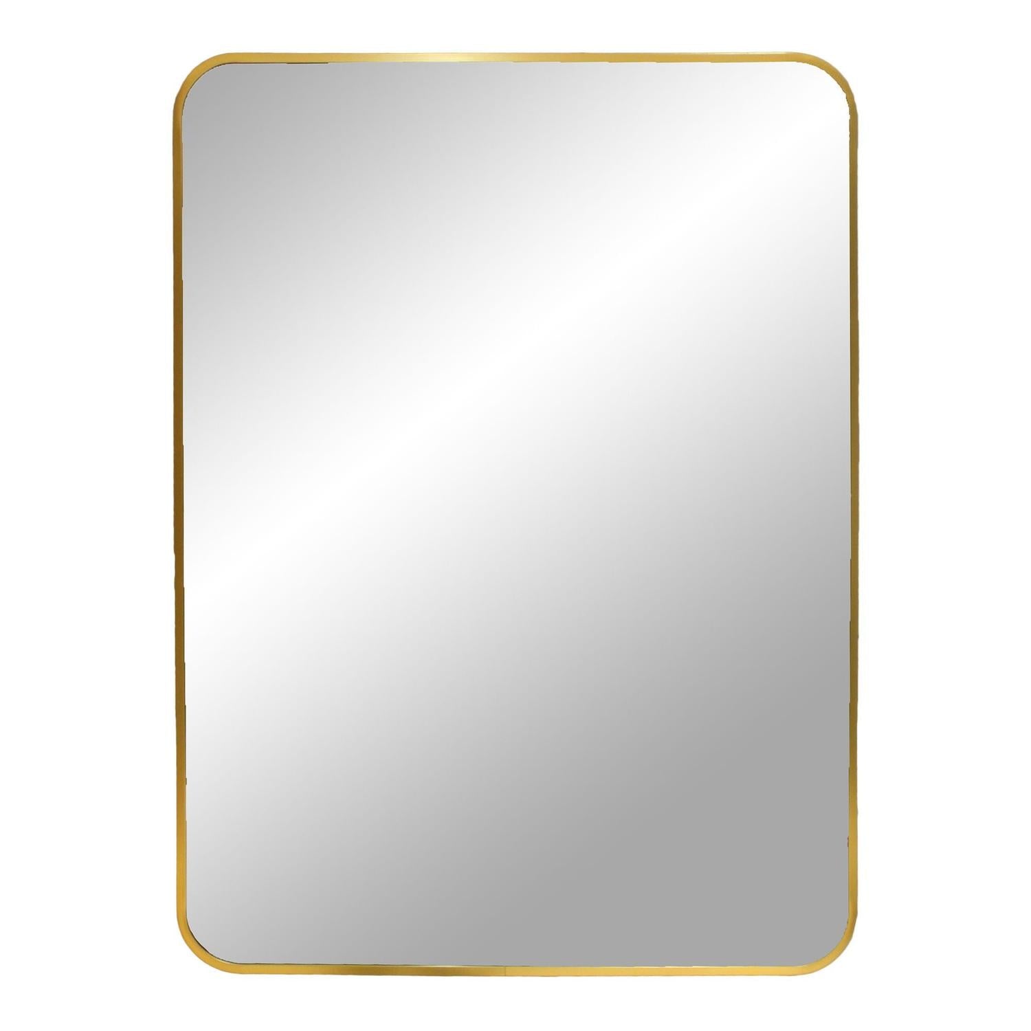 Wandspiegel Madrid 70cm - Gold-Wandspiegel-House Nordic-le canapé