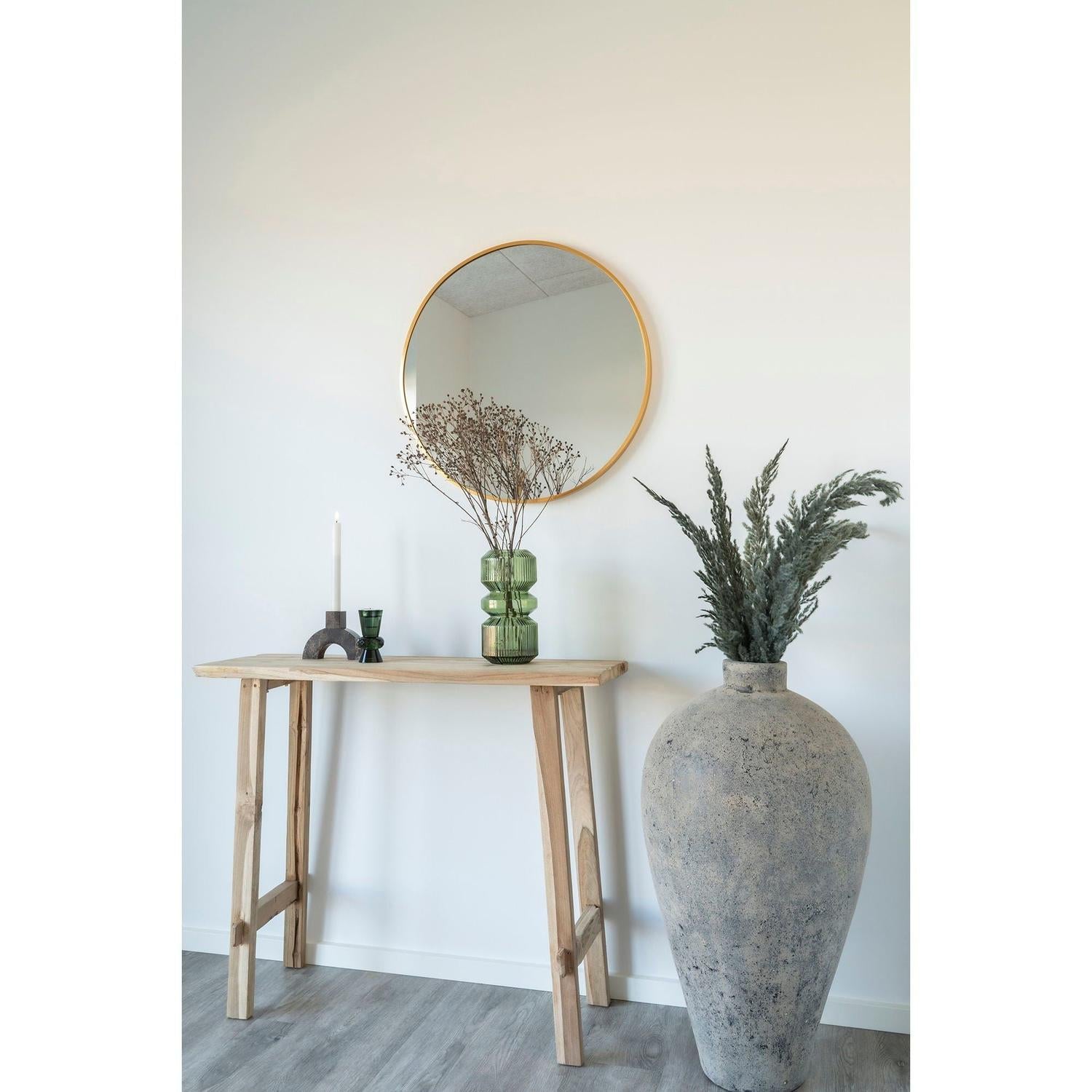 Wandspiegel Madrid Ø60cm - Gold-Wandspiegel-House Nordic-le canapé