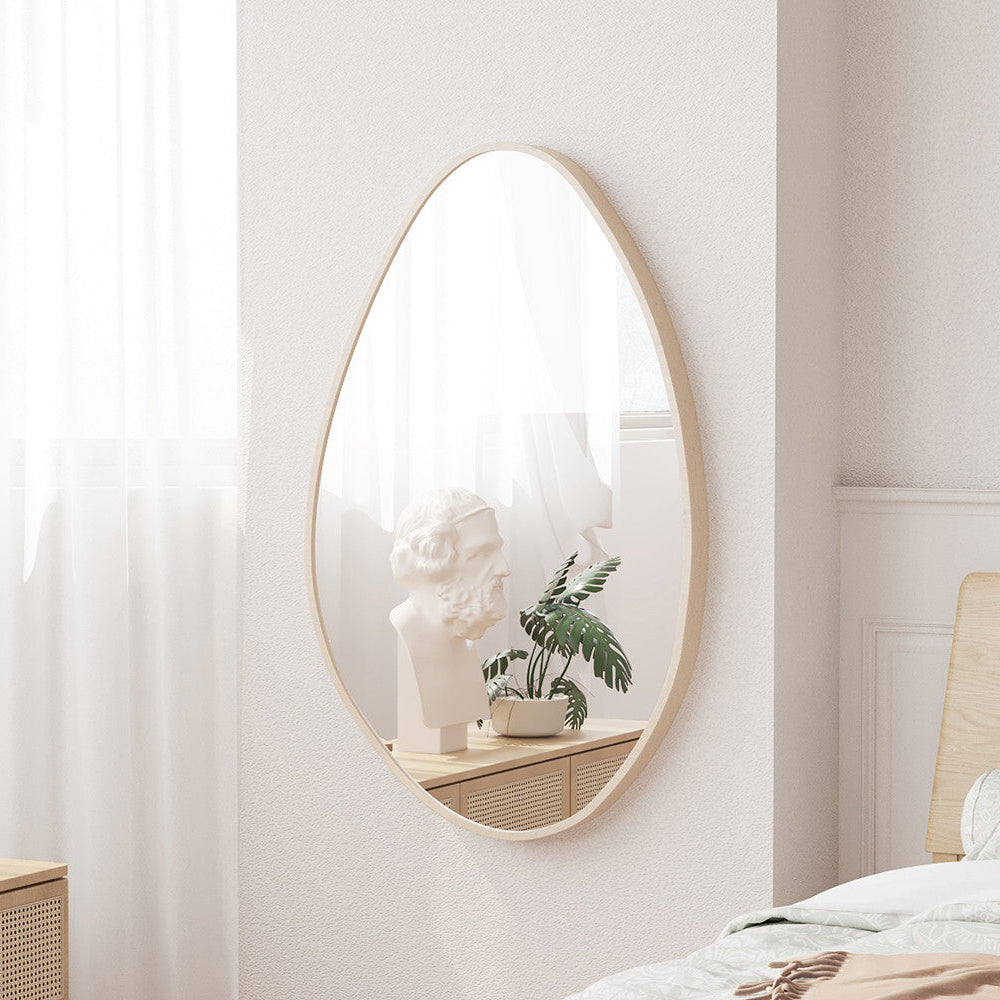 Wandspiegel Romi 80cm - Hellbraun-Wandspiegel-Rousseau-le canapé