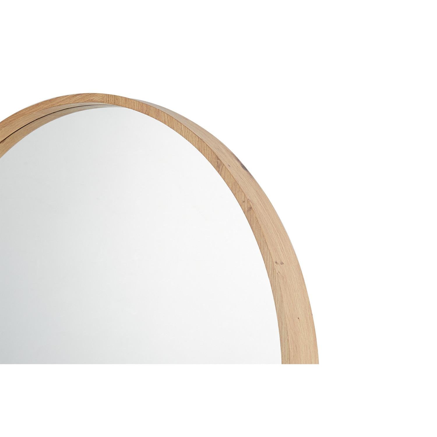 Wandspiegel Roxy Ø80cm - Hellbraun-Wandspiegel-Rousseau-le canapé