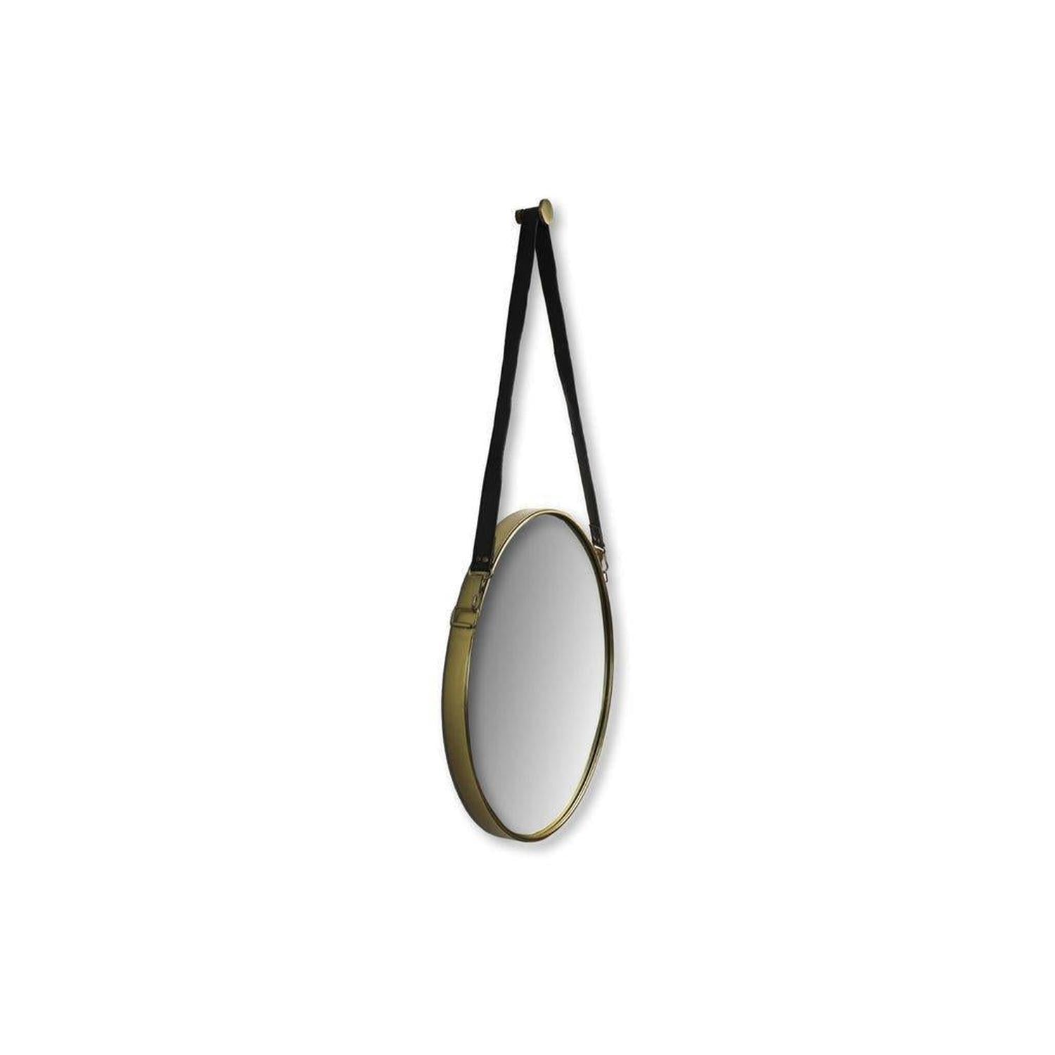 Wandspiegel rund Ø45cm - Gold-Wandspiegel-HSM Collection-le canapé