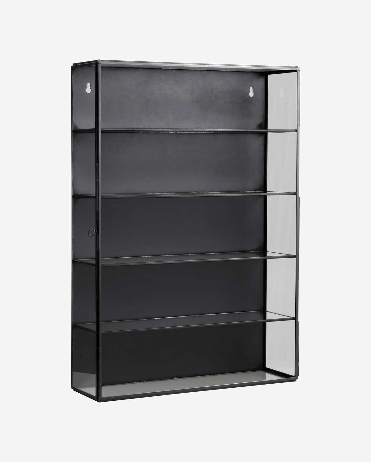 Wandvitrine ADA 35cm aus Glas - Schwarz-Vitrinen-Nordal A/S-le canapé