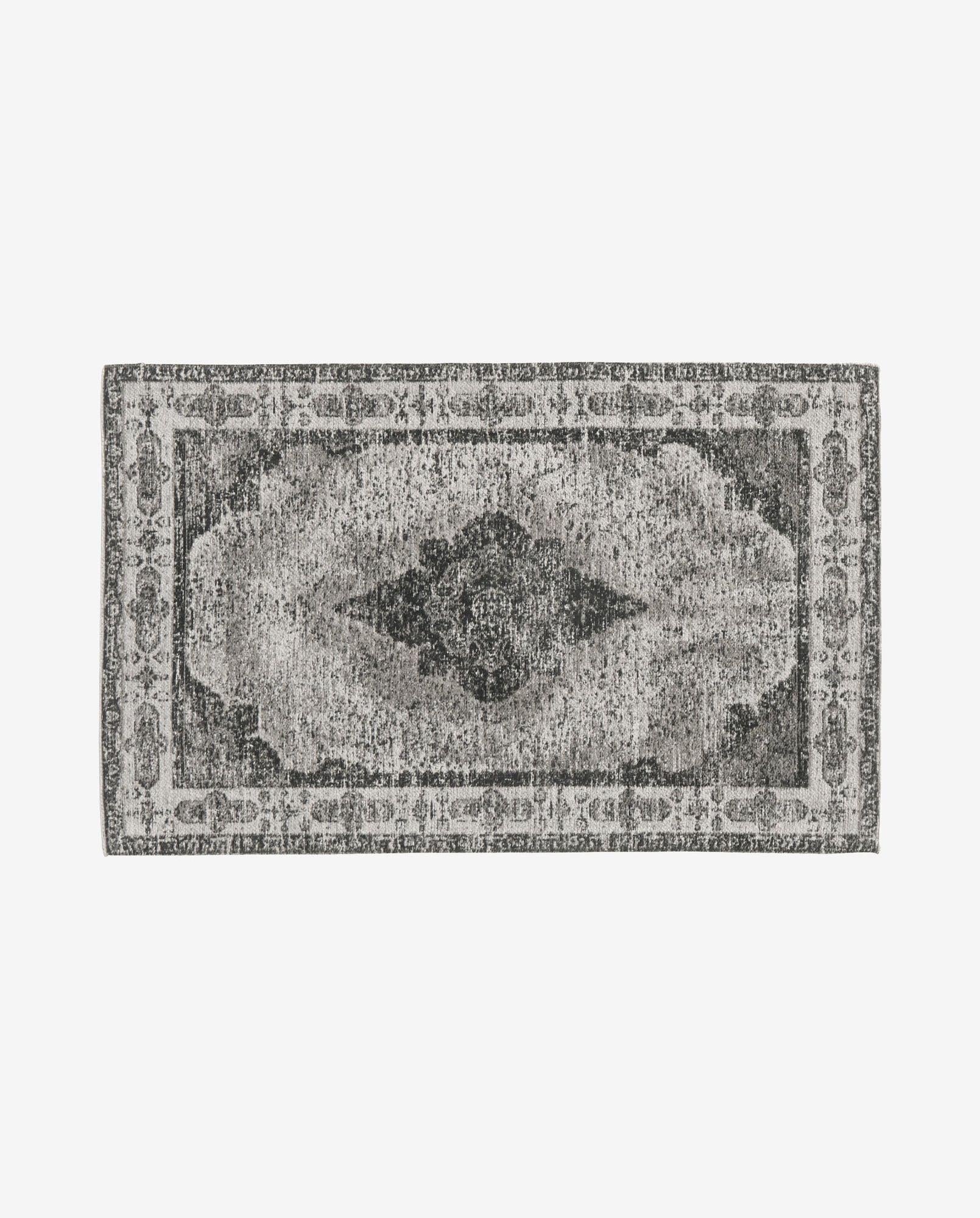Webteppich VENUS 90*60cm - Staubgrau-Teppich-Nordal A/S-le canapé