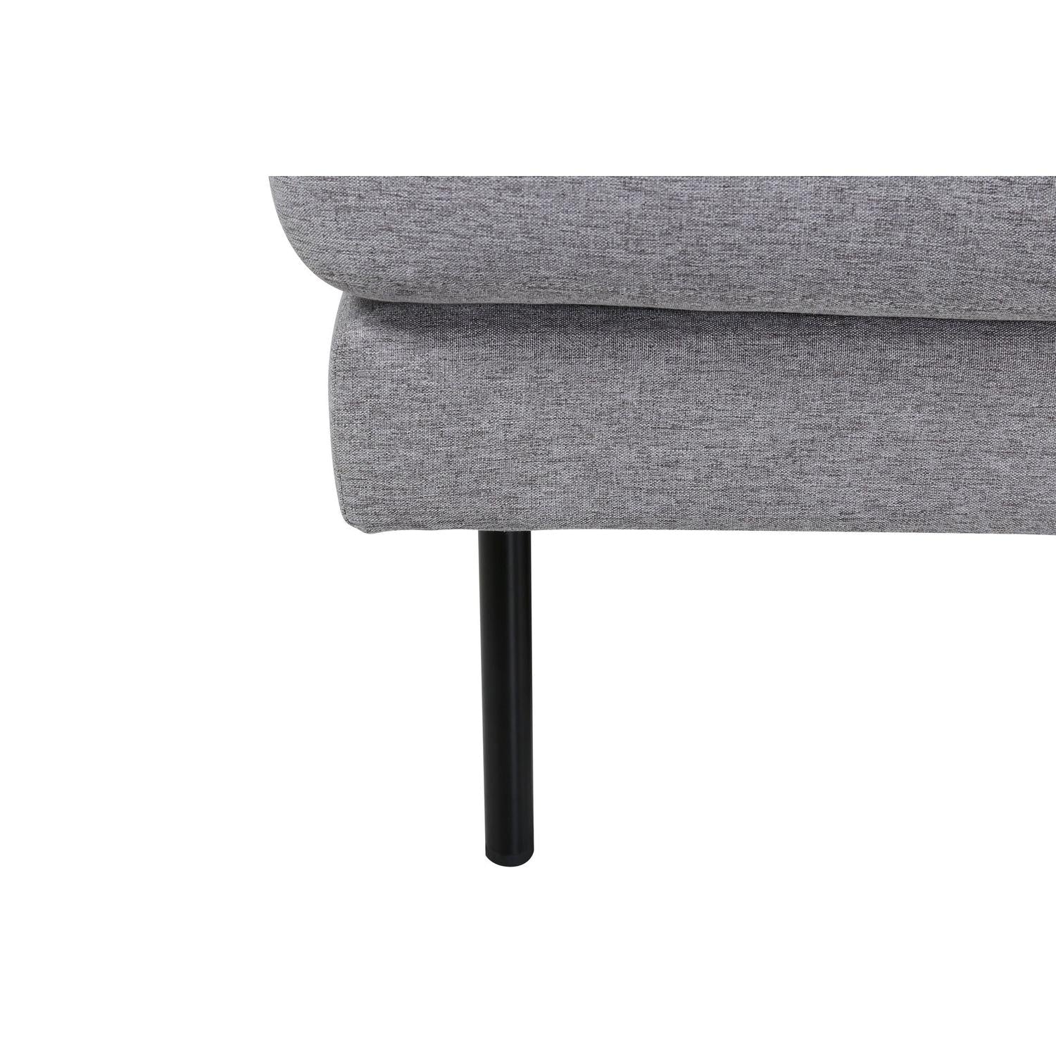 Wohnlandschaft Zoom aus Stoff - Grau-Wohnlandschaften-Venture Home-le canapé